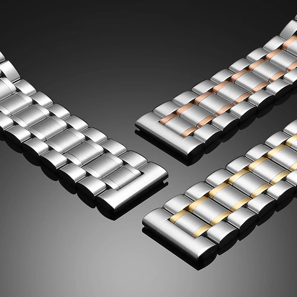 Bracelet en Acier Inoxydable pour Apple Watch – Bandes Métalliques pour iWatch Ultra / Series 10/9/8/7/6/5/4/3/SE BLACKBEARD OUTDOOR INDUSTRIES