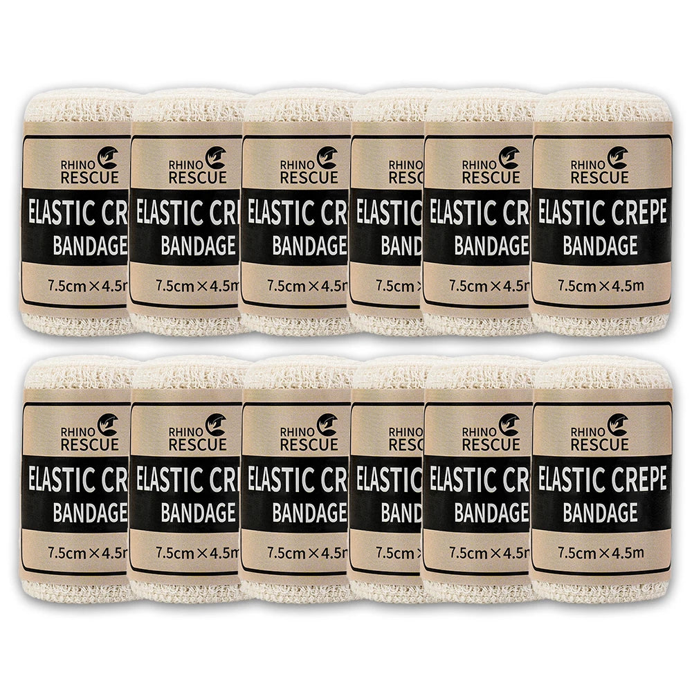 RHINO Elastic Crepe Bandage – 6/12 pièces - BLACKBEARD OUTDOOR INDUSTRIES