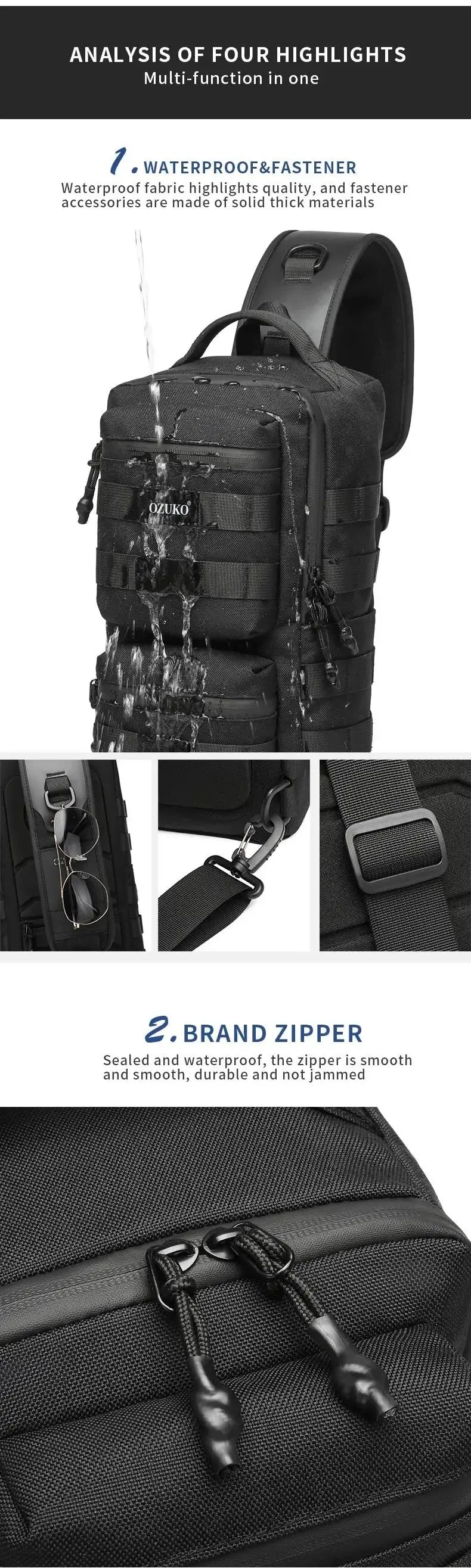 Sac Bandoulière OZUKO Ma boutique