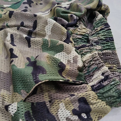 Ensemble camouflage respirant en mesh, veste et pantalon