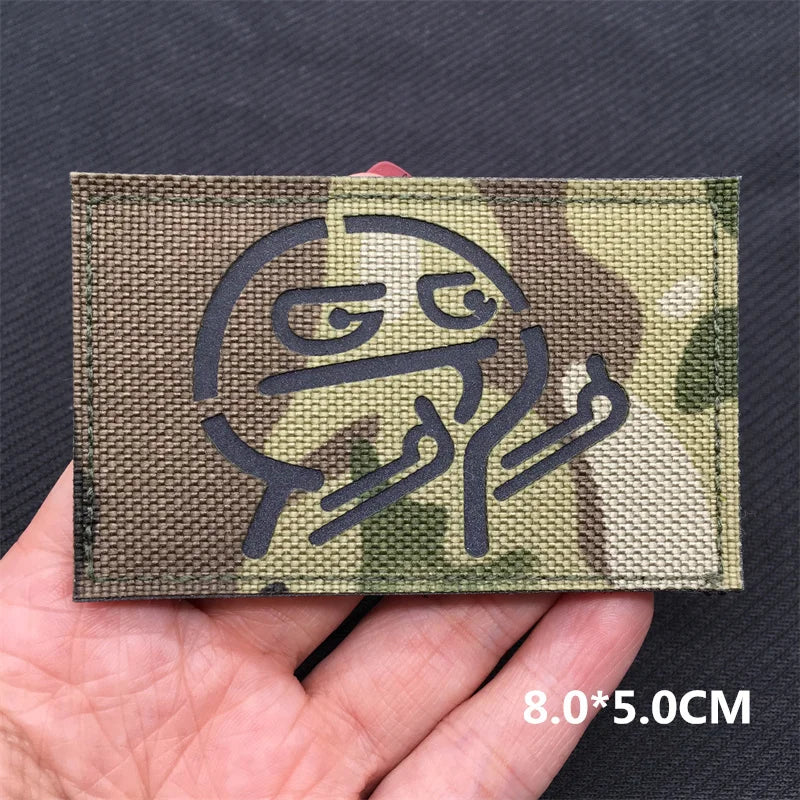 Patches Drapeaux Nationaux 3D Multicam – Réfléchissant IR, Découpe Laser, Hook & Loop | Tactique, Airsoft, DIY | 45+ Pays - BLACKBEARD OUTDOOR INDUSTRIES