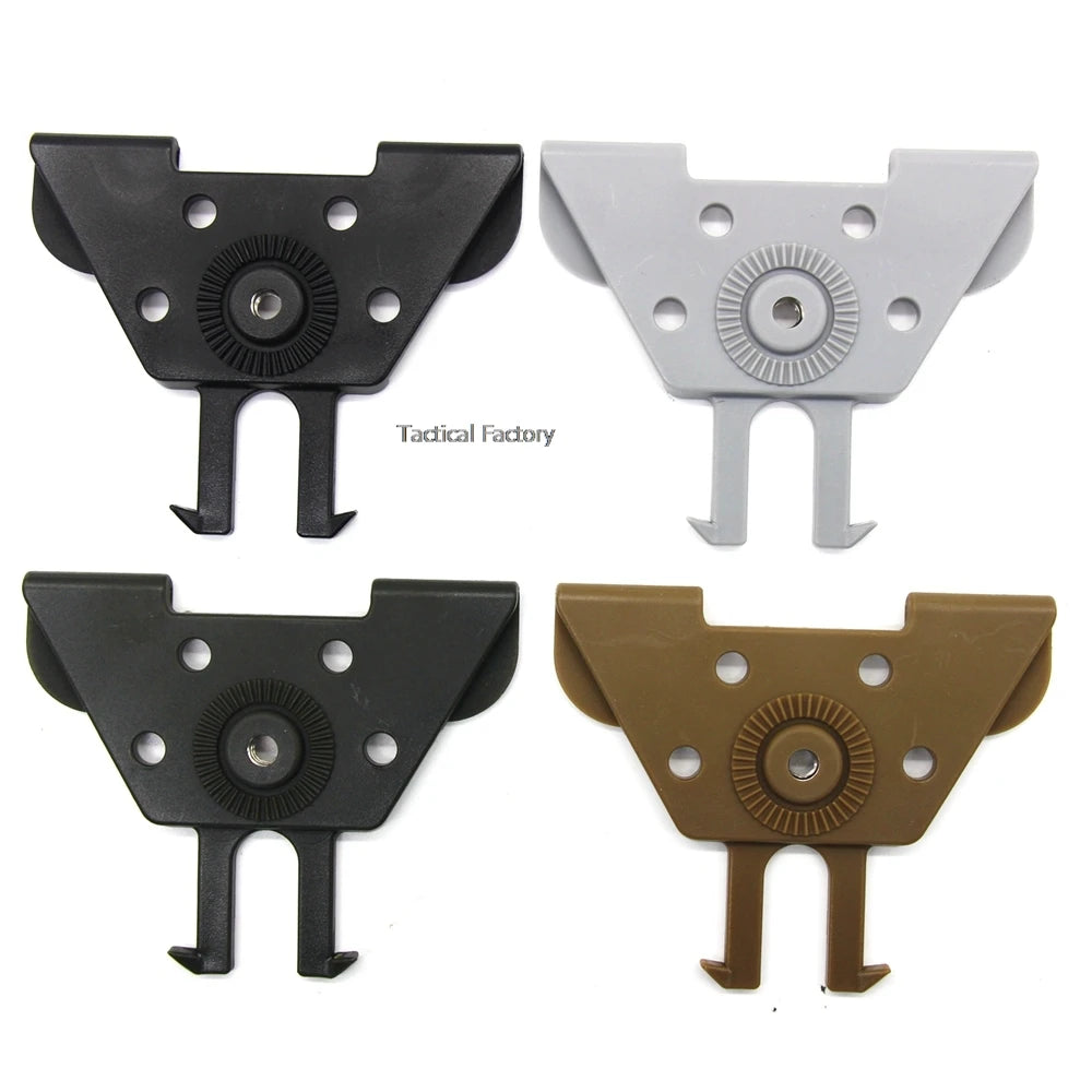 Adaptateur Molle Tactique pour Holster de Pistolet et Poche à Chargeurs – Plateforme MOLLE Universelle Compatible avec GL17, GL19, Beretta M9, 1911 BLACKBEARD OUTDOOR INDUSTRIES