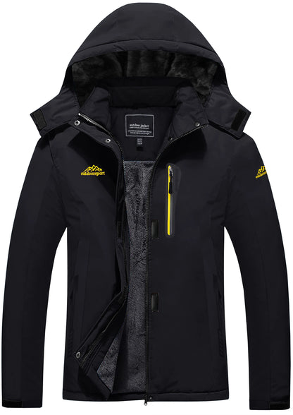 Veste Polaire Épaisse Femme – Imperméable, Capuche Amovible & Multi-Poches - BLACKBEARD OUTDOOR INDUSTRIES