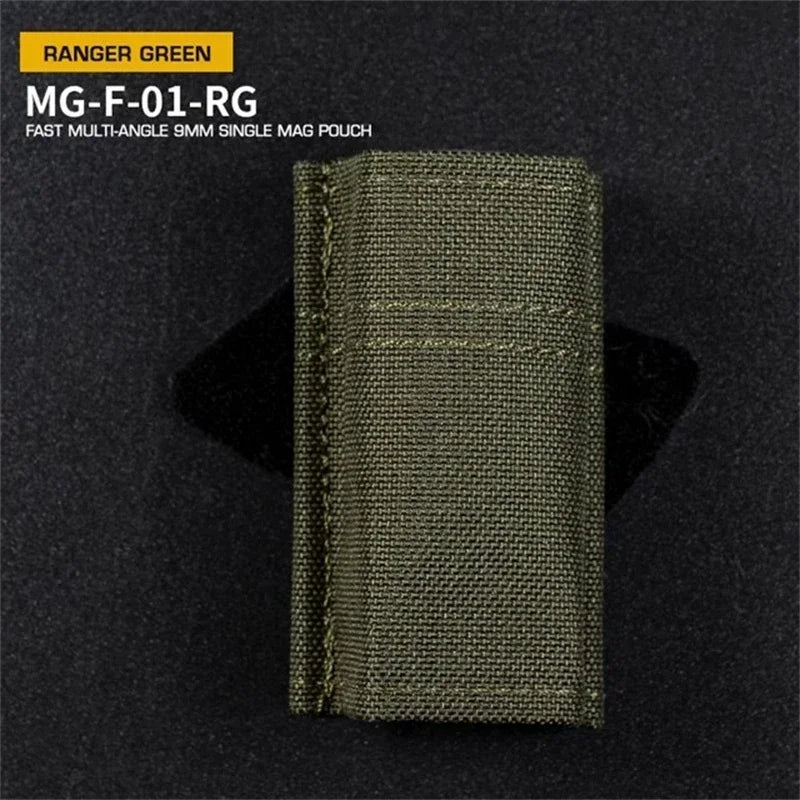 Poche à Chargeur Tactique Molle FAST Multi-Angle pour 9mm – Système de Poche à Magasin Simple BLACKBEARD OUTDOOR INDUSTRIES