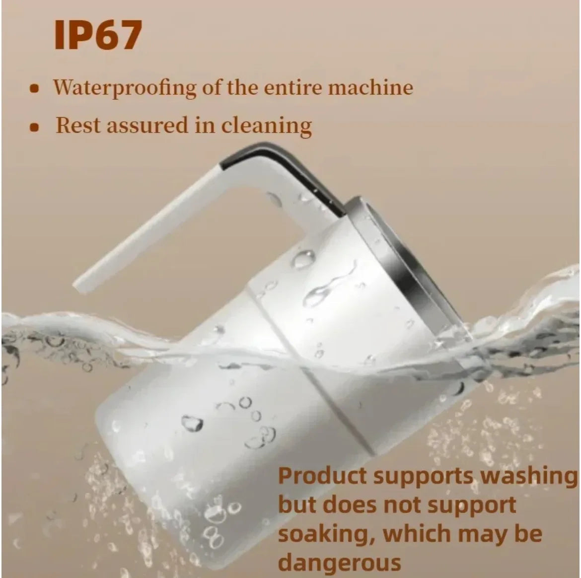 380ML Mini Electric Coffee Self Mixing Mug IP67 Waterproof Food Safe Coffee Mug USB Rechargeable Automatic Magnetic Cup For Tea BLACKBEARD OUTDOOR INDUSTRIES