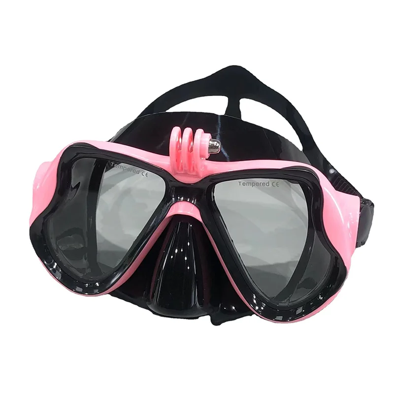 Masque de plongée et snorkeling adulte en verre trempé