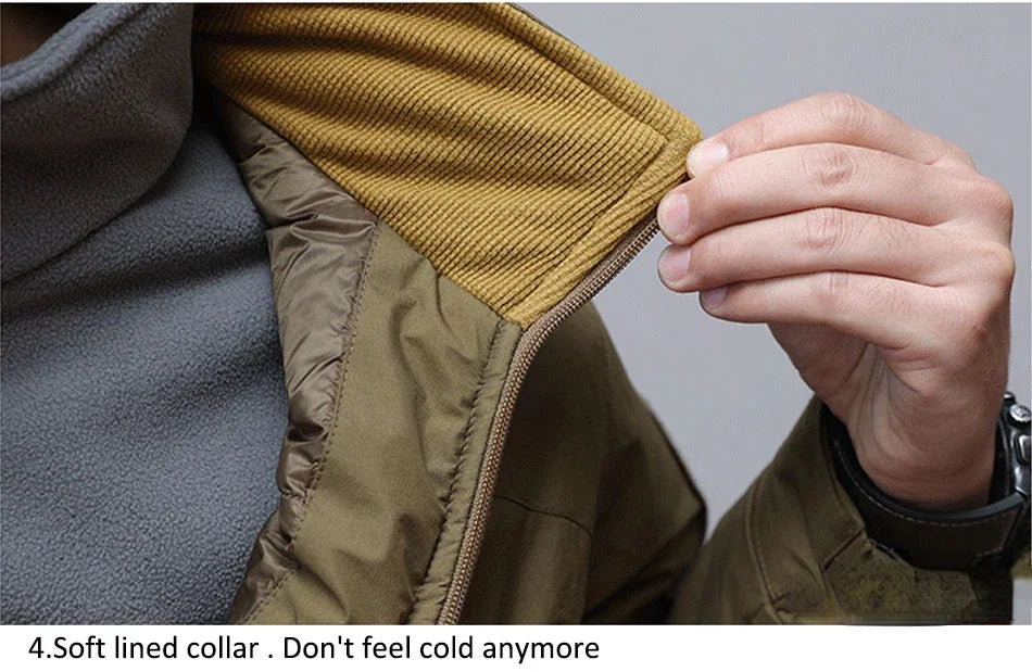 Veste d'Hiver Level 7 – Veste Tactique Down Pour Hommes – Chaude, Imperméable et Coupe-Vent - BLACKBEARD OUTDOOR INDUSTRIES