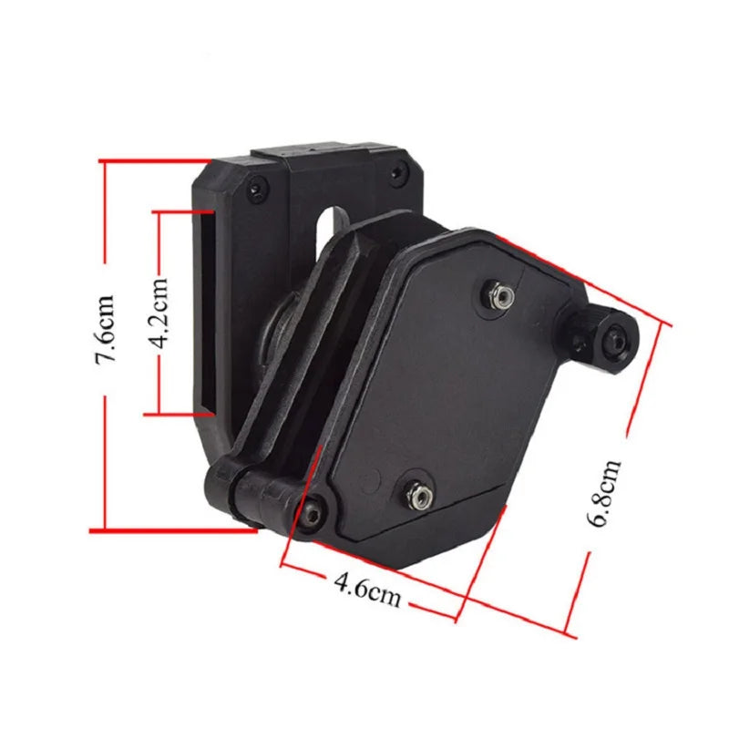 Ceinture Tactique IPSC Double Couche – Holster & Porte-Chargeur Inclus