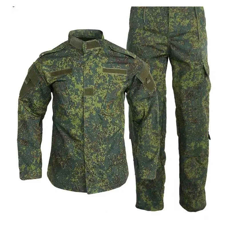 Ensemble Uniforme Camouflage Tactique 2 Pièces — ACU Rip-Stop Multi-Camo Airsoft & Sécurité - BLACKBEARD OUTDOOR INDUSTRIES