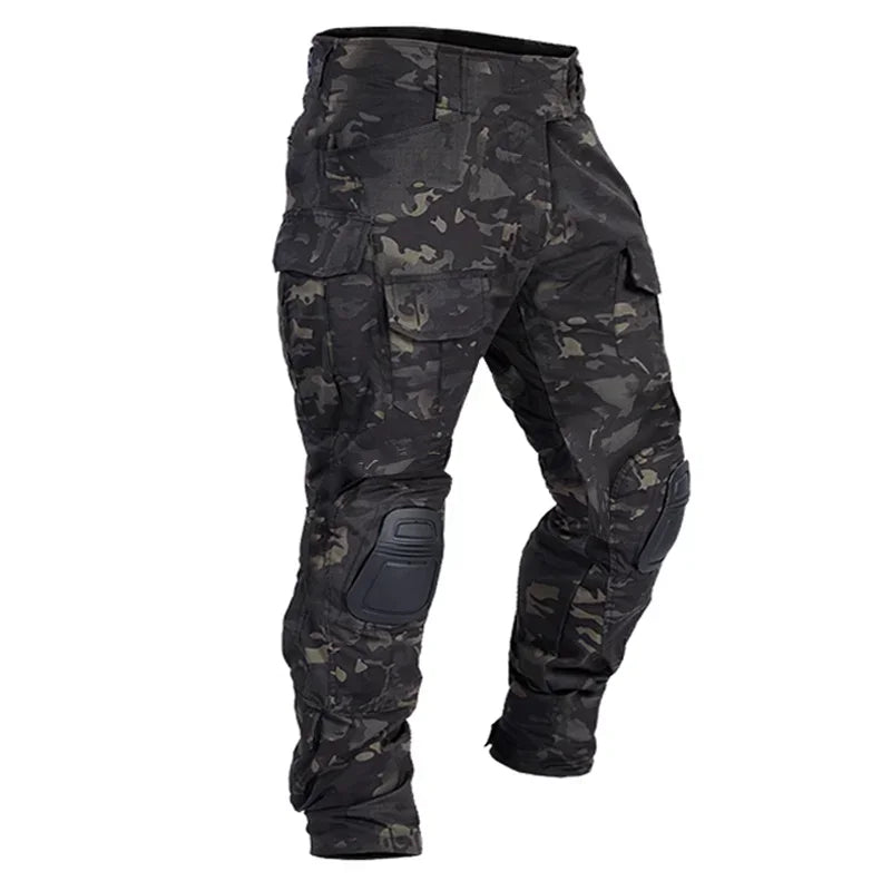 Pantalon tactique G3 en ripstop avec genouillères