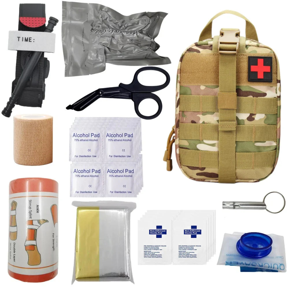 Kit de Premiers Secours Outdoor – Équipement de Sécurité pour Randonnée, Camping et Aventure en Montagne - BLACKBEARD OUTDOOR INDUSTRIES