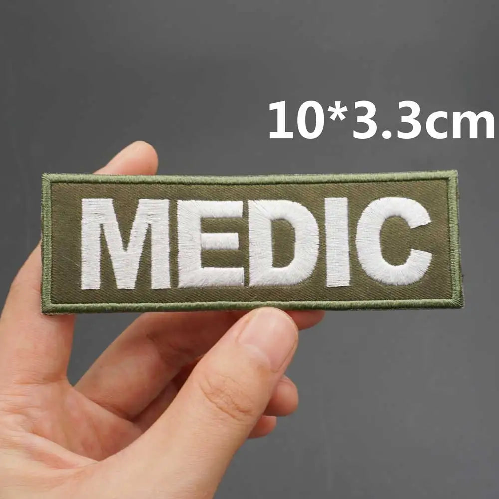 Patch Médical Tactique Brodé - BLACKBEARD OUTDOOR INDUSTRIES