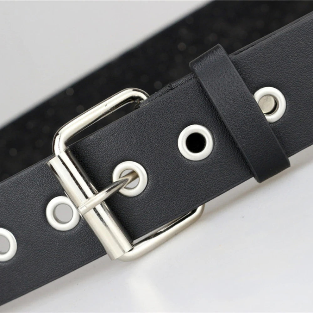 Ceinture Simili-Cuir Style Metal Pyramid 105 cm Ma boutique