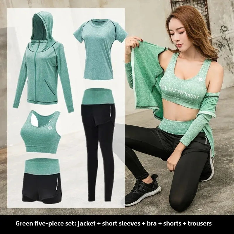 Ensemble de Yoga Femme 3 Pièces – Séchage Rapide & Ultra Léger – Style Tendance Été - BLACKBEARD OUTDOOR INDUSTRIES