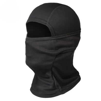Cagoule intégrale en mesh respirant, protection visage outdoor