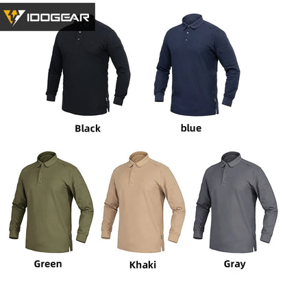 Chemise tactique IDOGEAR manches longues respirante outdoor - BLACKBEARD OUTDOOR INDUSTRIES