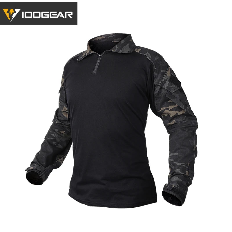 Chemise tactique IDOGEAR G3 combat avec coudières airsoft - BLACKBEARD OUTDOOR INDUSTRIES