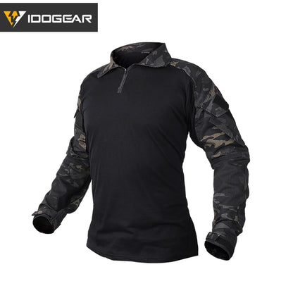 Chemise tactique IDOGEAR G3 combat avec coudières airsoft - BLACKBEARD OUTDOOR INDUSTRIES