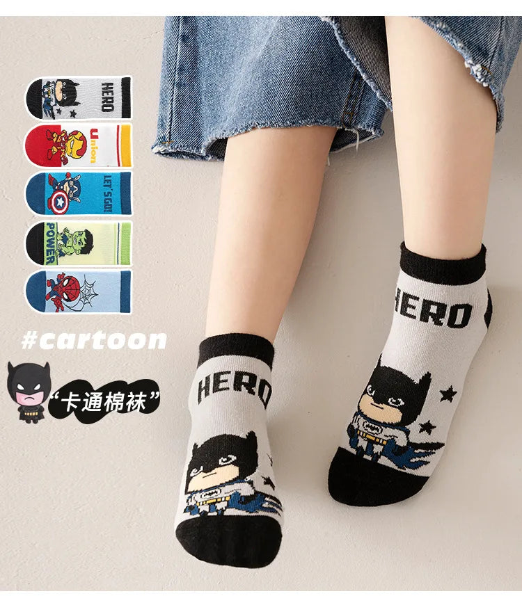 5 paires de chaussettes pour Marvel enfants Ma boutique