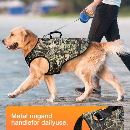Combinaison Ghillie Camouflage Chien de Chasse – Légère Respirante Polyester