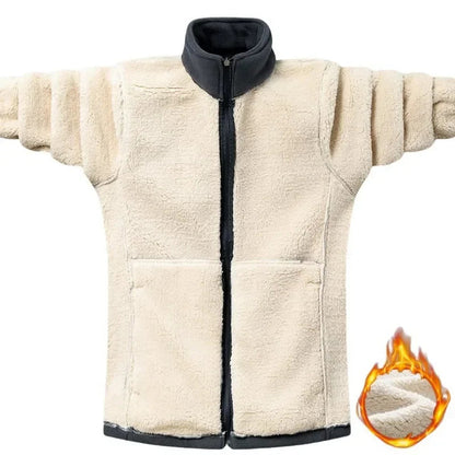 Veste Polaire Plus Size 9XL Hiver - Manteau Doublé Soft Shell pour Homme BLACKBEARD OUTDOOR INDUSTRIES