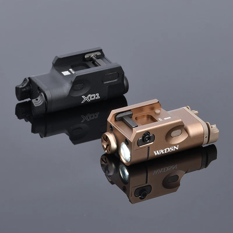 Lampe Tactique WADSN XC1 XC2 – Rail Picatinny 20mm | Airsoft Pistolet G17 G19 P320