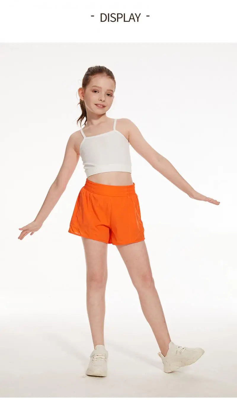 short de sport fille polyester Drytech Ma boutique