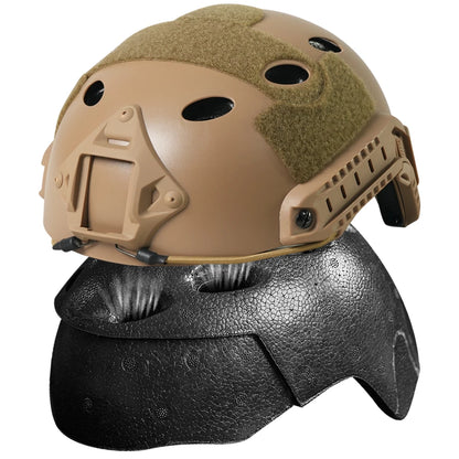 Casque Tactique Fast PJ Airsoft avec Lunettes – Protection Tête ABS CS Tir Outdoor - BLACKBEARD OUTDOOR INDUSTRIES