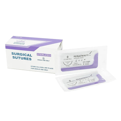 Fil de Suture Vétérinaire Stérile – Absorbable & Non Absorbable – Chats & Chiens – Vicryl, Catgut, Nylon, Soie 0 à 6-0