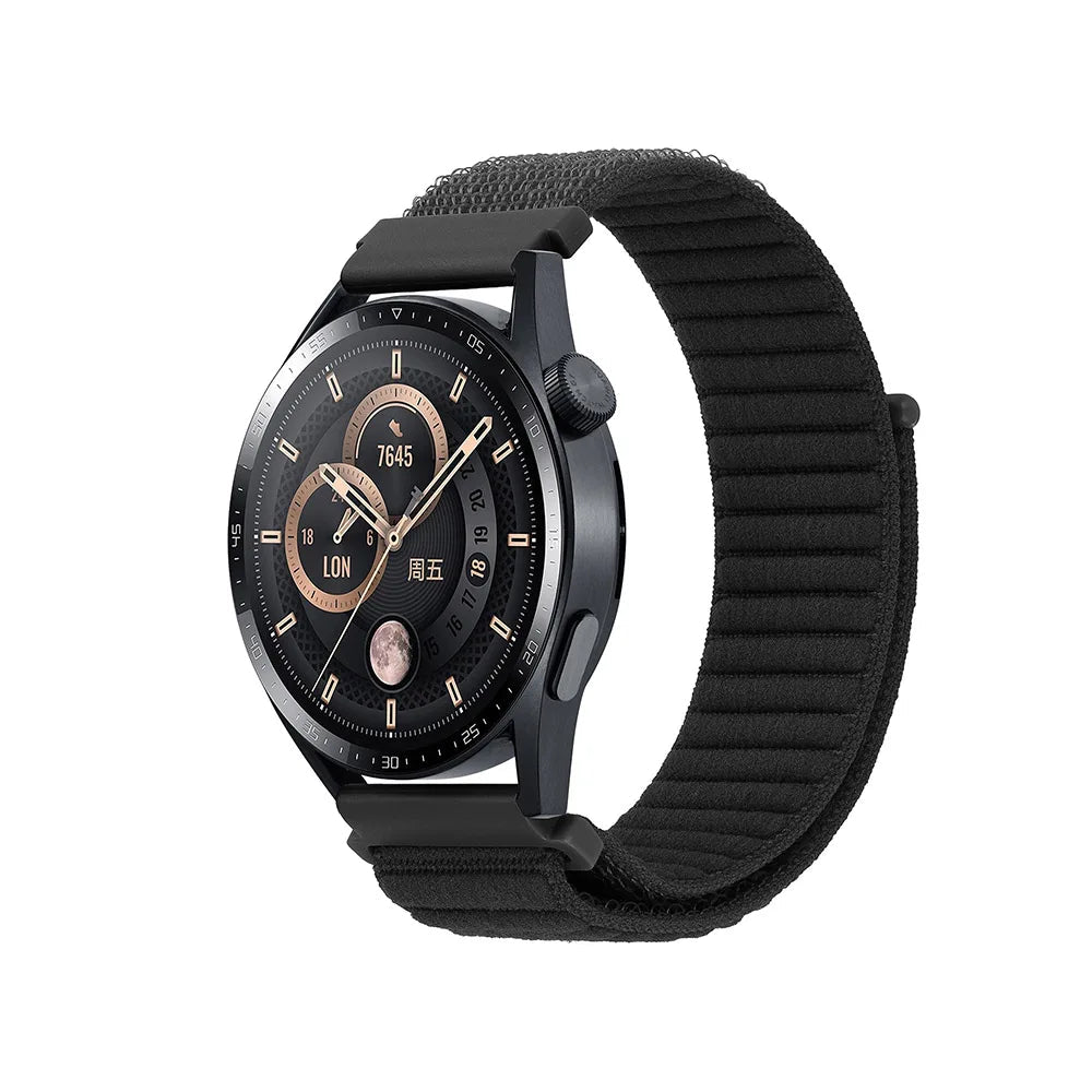 Bracelet en Nylon 20mm pour Garmin Vivoactive 5 - Bracelet de Remplacement Smart avec Libération Rapide pour Garmin Active 5/6 BLACKBEARD OUTDOOR INDUSTRIES