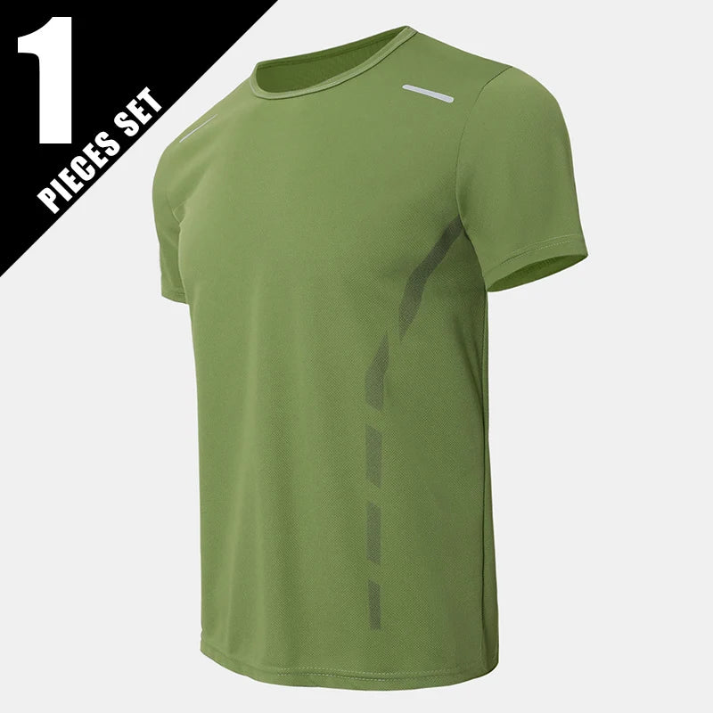 T-shirt Homme Imprimé Séchage Rapide | Respirant Manches Courtes | Coupe Ample Grande Taille | Lot de 1, 3 ou 4 - BLACKBEARD OUTDOOR INDUSTRIES