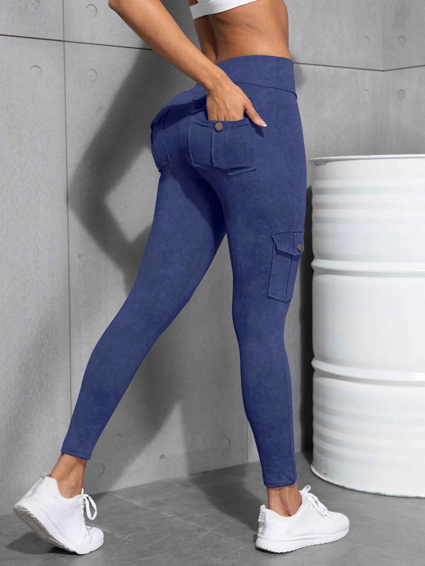 Legging Yoga Femme Sans Coutures Taille Haute – Poche, Gainant, Butt Lift - BLACKBEARD OUTDOOR INDUSTRIES