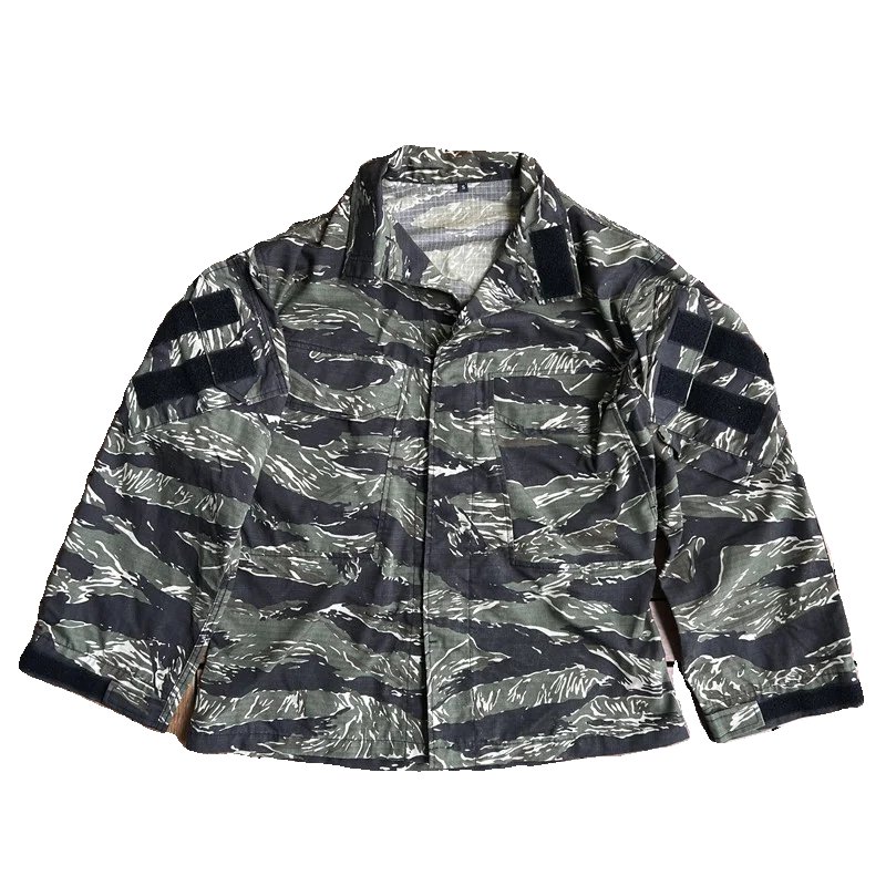 Ensemble Tactique Tom Jungle Tiger GEN3 - Vêtements de Combat Outdoor Résistants aux Déchirures, Pantalons G3 + Veste GEN3, Durable et Confortable BLACKBEARD OUTDOOR INDUSTRIES