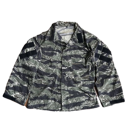 Ensemble Tactique Tom Jungle Tiger GEN3 - Vêtements de Combat Outdoor Résistants aux Déchirures, Pantalons G3 + Veste GEN3, Durable et Confortable BLACKBEARD OUTDOOR INDUSTRIES