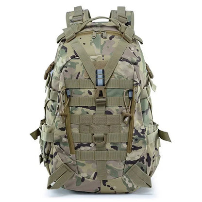 Sac à Dos Tactique 30-40L Homme – Compatible MOLLE, Camouflage, Camping & Randonnée