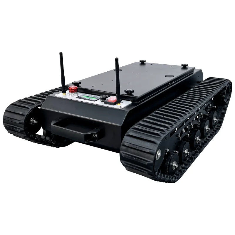 Châssis Robot Chenillé TR500 50 kg — STM32 Programmable — Police, Déminage, Sauvetage, R&D & Robotique - BLACKBEARD OUTDOOR INDUSTRIES
