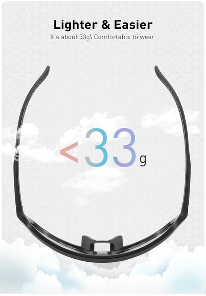 Lunettes de Vélo SCVCN UV400 - Lunettes de Sport pour Homme et Femme, Protection UV - BLACKBEARD OUTDOOR INDUSTRIES