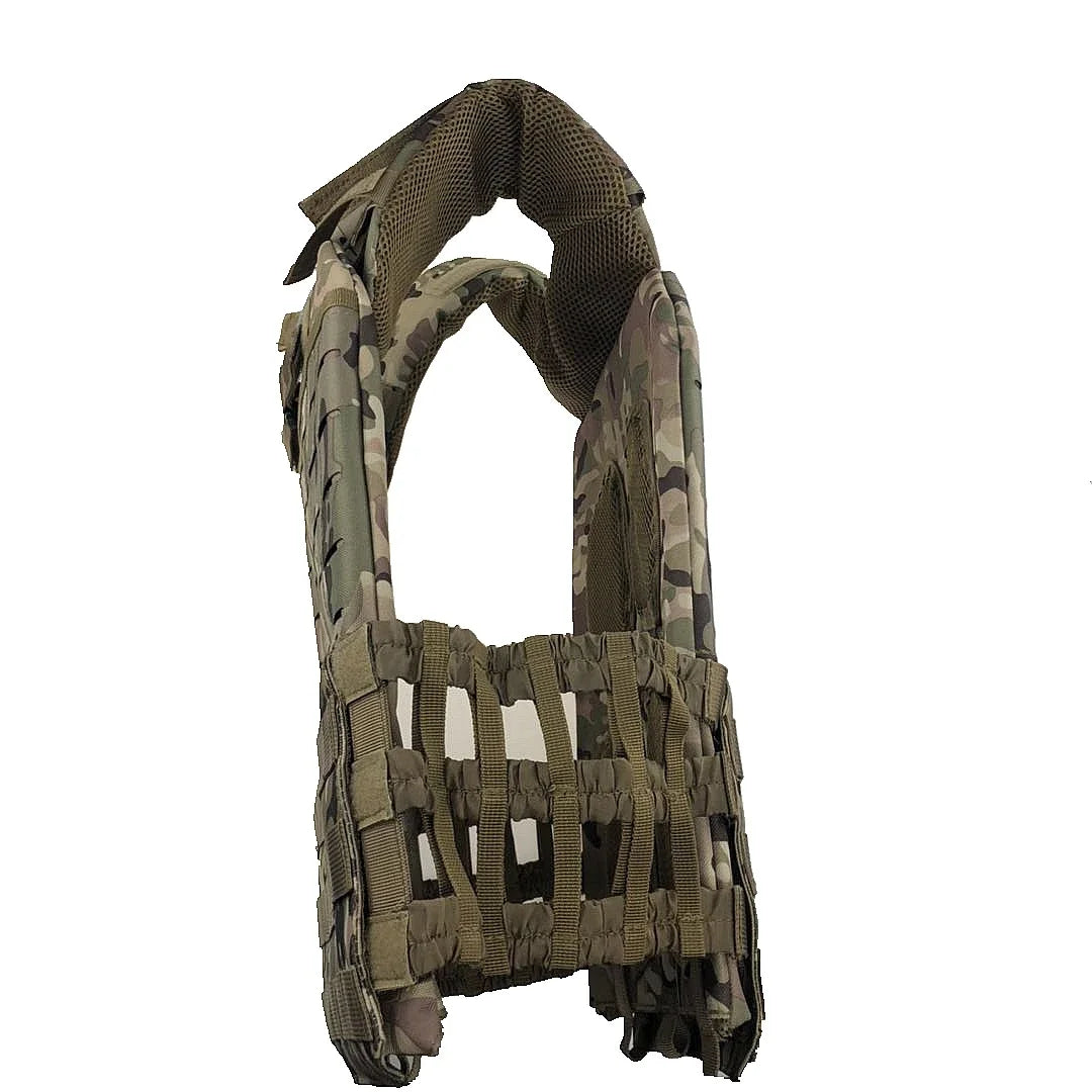 Porte plaque tactique leger MOLLE ajustable outdoor airsoft - BLACKBEARD OUTDOOR INDUSTRIES