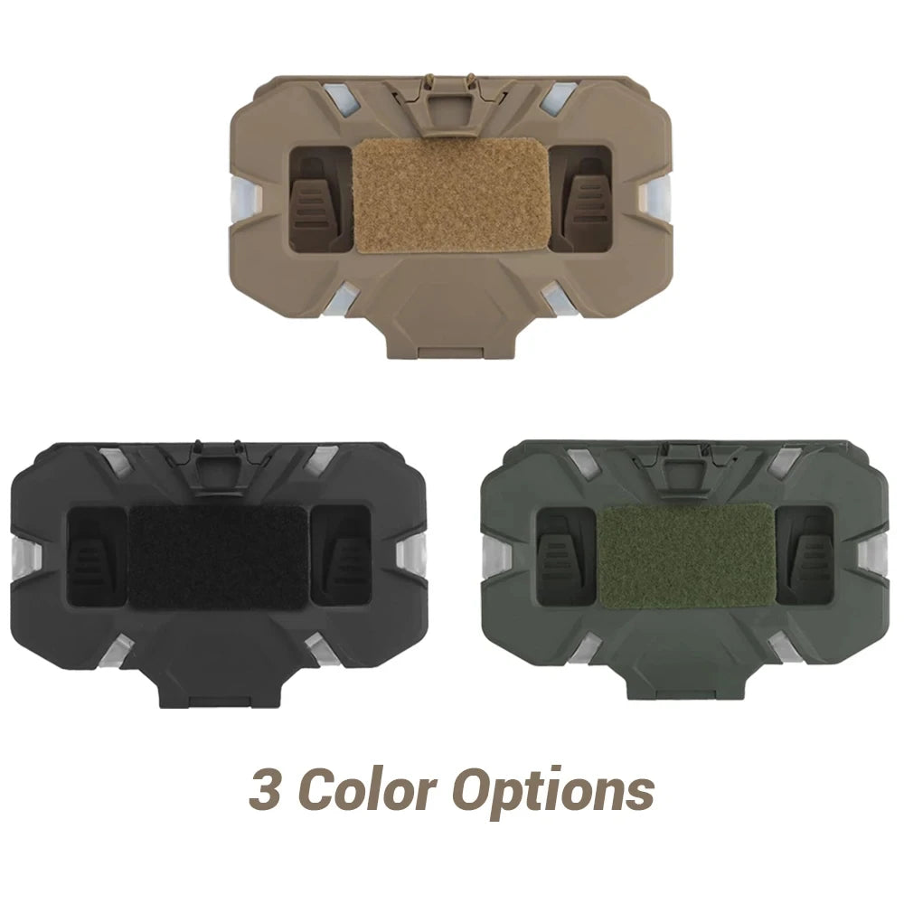 Porte-Téléphone MOLLE Pliant Navigation Board Tactique – Gilet Airsoft Chasse, 3 Couleurs - BLACKBEARD OUTDOOR INDUSTRIES