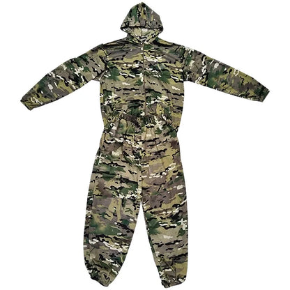 Ensemble camouflage respirant en mesh, veste et pantalon