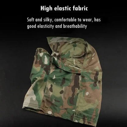 Tactical Mask Outdoor Balaclava – Masque Balaclava Silicone Demi-visage Coupe-vent Ma boutique