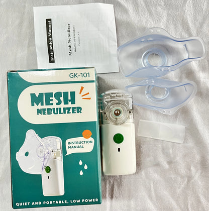 Nébuliseur Portable Silencieux – Inhalateur Atomiseur Adulte & Enfant | Asthme & Urgence