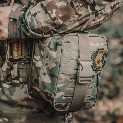 RHINO RESCUE SE IFAK – Kit Trauma Complet 25+ Pièces, Poche Tactique Premiers Secours