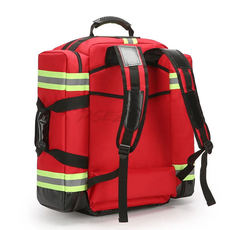 Sac à dos SSIAP rouge pour matériel d’intervention – Oxford 1200D