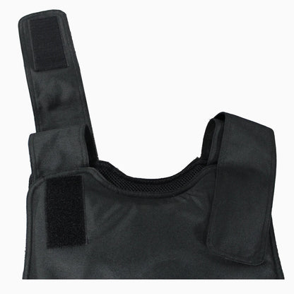 Gilet Pare-Balles Tactique NIJ IIIA — Protection Balistique Niveau 3A, Noir, Tailles S à XL