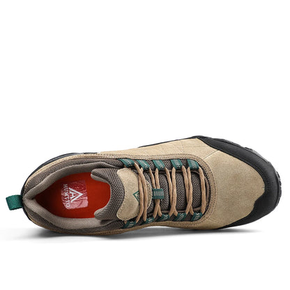 Chaussures Randonnée HUMTTO Homme – Cuir Véritable Montantes Antidérapantes