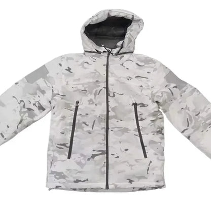 Veste d'Hiver Homme Niveau 7 - Parka Tactique à Duvet, Chaude, Imperméable, Coupe-vent, pour Chasse, Randonnée et Activités en Plein Air - BLACKBEARD OUTDOOR INDUSTRIES