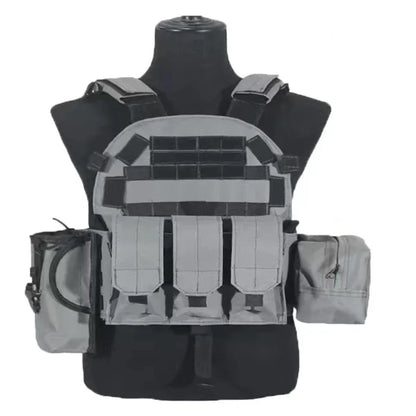 Gilet porte-plaques tactique 6094 MOLLE réglable