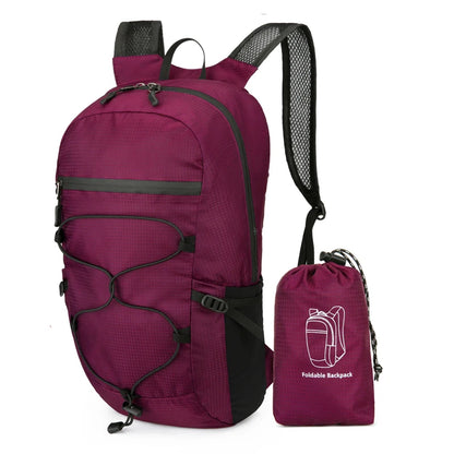 Sac à Dos Pliable Ultraléger – Sac à Dos Outdoor Polyvalent pour Randonnée, Escalade & Voyage - BLACKBEARD OUTDOOR INDUSTRIES