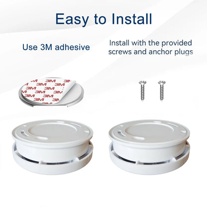 Détecteur de Fumée SA10 – Alarme de Fumée et Incendie avec Batterie Remplaçable 9V - BLACKBEARD OUTDOOR INDUSTRIES